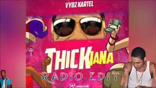 Vybz Kartel Thickiana  DjKavi Xtra Clean  The Bad Habit Riddim [upl. by Amihc]