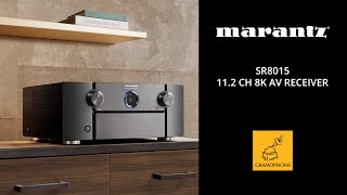 Marantz SR8015 8K Receiver [upl. by Llerrom468]