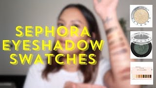 SEPHORA COLLECTION EYESHADOW SWATCHES  BAHASA [upl. by Cohlette]