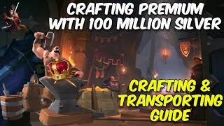 How I Make Premium in just One Day  Hideout Crafting  Albion Online 5 [upl. by Reedy]