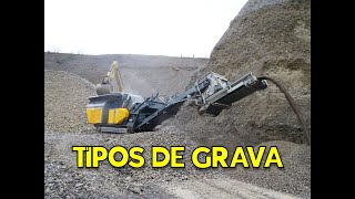 Tipos Gravas en la construcción [upl. by Romine]