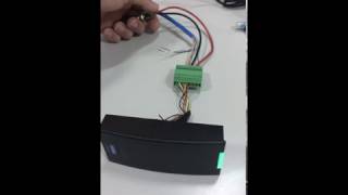 HID R10 Reader Power On Initialization [upl. by Hilar]