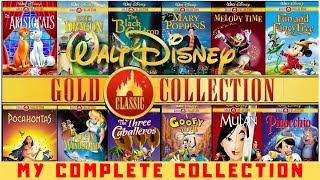 My Complete Disney DVD Gold Collection [upl. by Tattan]