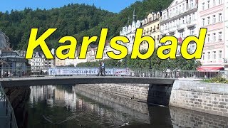 Karlsbad⛲🚿Tschechien🌍🏰🕍⛲🌄Karlovy Vary beeindruckende BäderarchitekturTravel Tips Europe [upl. by Hctim]