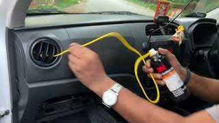 3M CAR Air Conditioner CLEANER in HINDI [upl. by Ahsel598]