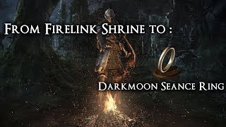 Darkmoon Seance Ring Location From Firelink Shrine  DS Remastered [upl. by Ambrosio]