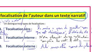 la focalisation le degrés de la présence de lauteur [upl. by Enerahs]