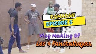 Les 4 FANTASTIQUES Coulisse Tournage  Episode 5 [upl. by Oirevlis]