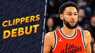 Ben Simmons Makes His CLIPPERS DEBUT 12 PTS 8 REB 6 AST vs Jazz 🔥 FULL Highlights [upl. by Iru]