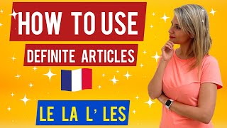 What are definite articles in French languagefrench definitearticles [upl. by Oivaf]