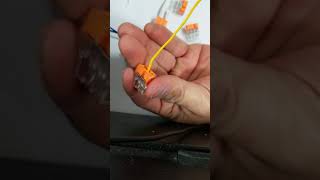 How to release the wire from push in connector or wago [upl. by Fendig819]