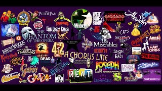 Top 100 Musical Theater Songs [upl. by Anuait]