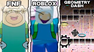 Come Along With Me FNF VS Roblox VS Geometry Dash [upl. by Iroc]