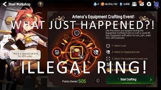 uWu RING  EPIC SEVEN Artena CRAFTING EVENT [upl. by Henka]