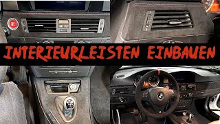 BMW E93 E92 E90 M3 InterieurleistenZierleisten ausbauen und einbauen [upl. by Lindberg]