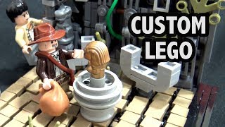 Indiana Jones Scenes in LEGO  BrickFair Virginia 2017 [upl. by Sibbie]