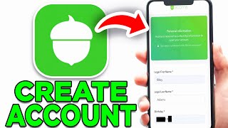 How To Make an Acorns Account  Full Guide [upl. by Yelyr39]