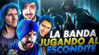 Towngameplay Bersgamer German Y Fernanfloo  La Banda Jugando Al Escondite [upl. by Jecon495]