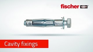 Cavity fixings metal anchor fischer HM [upl. by Ok]