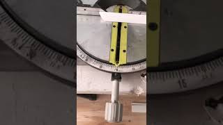 How to cut 45 degrees angle cuts firs time use [upl. by Hamlen]