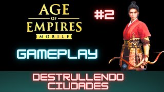 Age of empires mobile  Ataque a gran escala evento  Gameplay [upl. by Einamrej599]