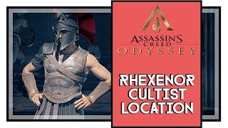 Assassins Creed Odyssey Rhexenor the Hand Cultist Location Delian League Cultists [upl. by Niwri]