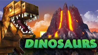 I survived 100 Days on a Dinosaur Island In Minecraft [upl. by Marisa303]