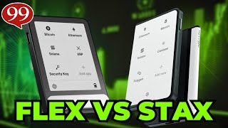 Ledger Stax vs Ledger Flex  Which Crypto Hardware wallet is better [upl. by Teiv943]