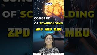 Concept of Scaffolding  ZPD and MKO zpd mko scaffolding teachingexams kgsteachingexams [upl. by Krystalle]