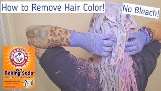 Removing Hair Color with NO Bleach in 1 Treatment [upl. by Akimot]