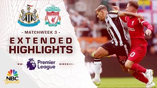 Newcastle United v Liverpool  PREMIER LEAGUE HIGHLIGHTS  8272023  NBC Sports [upl. by Ilah]