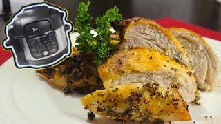 How to Make Roasted Tendercrisp Chicken Breast  Ninja Foodi Pro Pressure Cooker Recipe [upl. by Hickey]