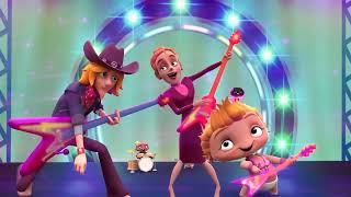 ¡Wat lleva el rock en la sangre  Mini Beat Power Rockers  Discovery Kids [upl. by Loggia]