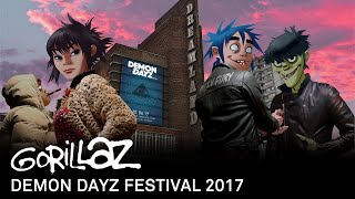 Gorillaz  Demon Dayz Festival 2017 UK Full Show [upl. by Nnylsor]