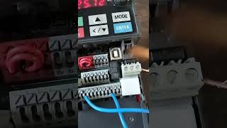 Delta VFD start and stop push button wiring  parameters settings  3wire control [upl. by Htenaj]