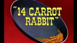 Looney Tunes quot14 Carrot Rabbitquot Opening and Closing [upl. by Georgena]