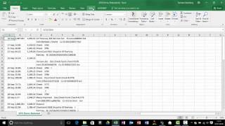 Convert Bank Statements To Excel [upl. by Zitah95]