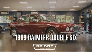 1989 Daimler Double Six  Bridge Classic Cars [upl. by Lyrem]