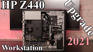 HP Z440 Workstation 2021 Upgrade  HP Z Memory cooler front fan and Quadro P4000 [upl. by Kassia977]