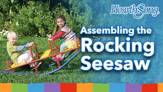 How to Assemble the HearthSong Rocking Seesaw [upl. by Daniala759]