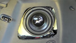 Kia Soul Subwoofer Speaker Replacement Upgrade 2 [upl. by Dareg648]