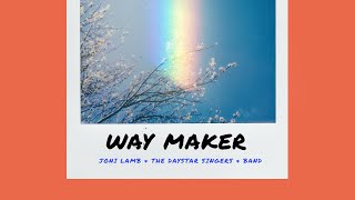 Way Maker  Lyric Video [upl. by Aynas]