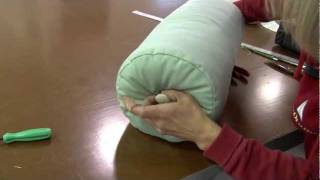 How to Make Neckroll Pillow Covers or Bolster Pillow Covers [upl. by Hans]