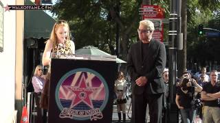 WILLIAM PETERSEN HONORED WITH HOLLYWOOD WALK OF FAME STAR [upl. by Alverta]