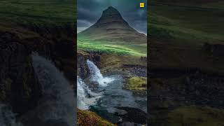 Kirkjufell Iceland ScenicHunter  Shorts [upl. by Pitzer]