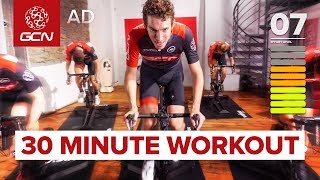 HIIT Indoor Cycling Workout  30 Minute Intervals Fitness Training [upl. by Anirtep148]