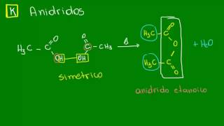 Anidridos  Química Orgânica  Química [upl. by Ilke]