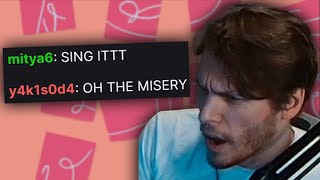 Jerma Sings quotOh The Miseryquot FULL SONG [upl. by Ilise]