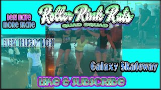 Roller Rink Rats presents Summer Girls Shuffle Skating at Galaxy Skateway ADULT NIGHT 2022 [upl. by Adorl]