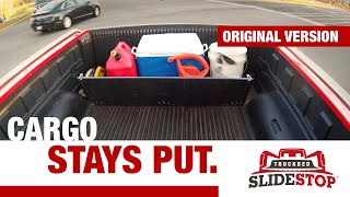 Truck Bed Slide Stop  Cargo Stays Put [upl. by Noir]